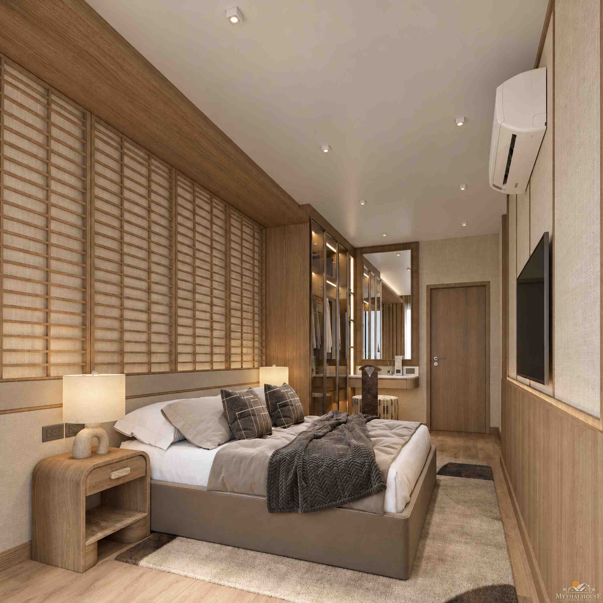 The Astra Samui, Bophut – one-bedroom bedroom