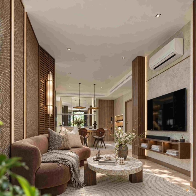 The Astra Samui, Bophut – two-bedroom living room