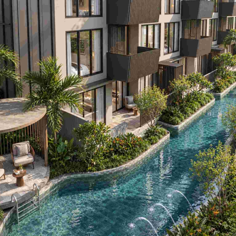 The Astra Samui, Bophut – aerial view