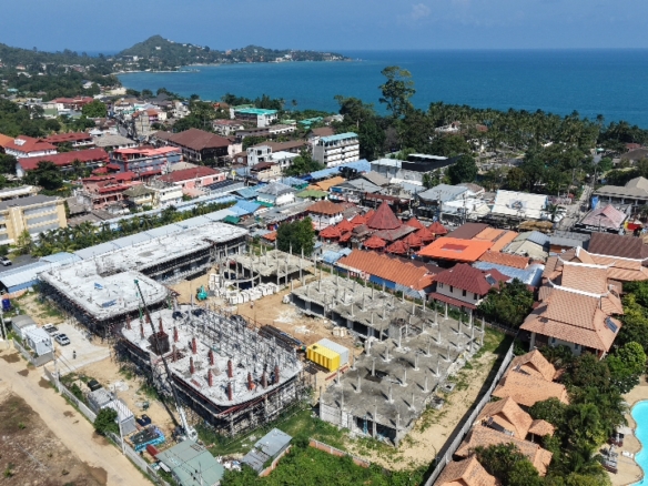 Coral Condo Samui – construction progress October 2026