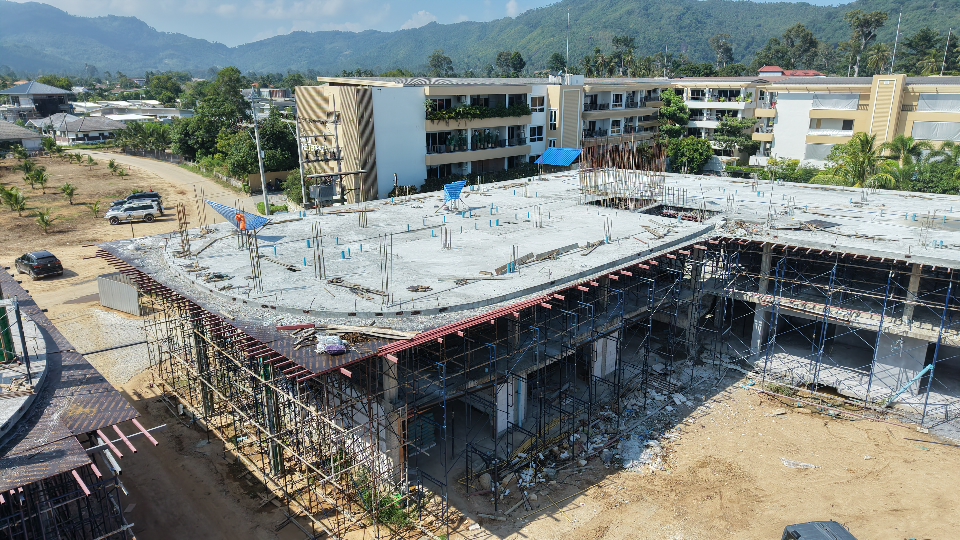 Coral Condo Samui – construction progress October 2026