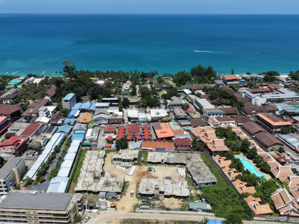 Coral Condo Samui, Lamai – drone view of the site