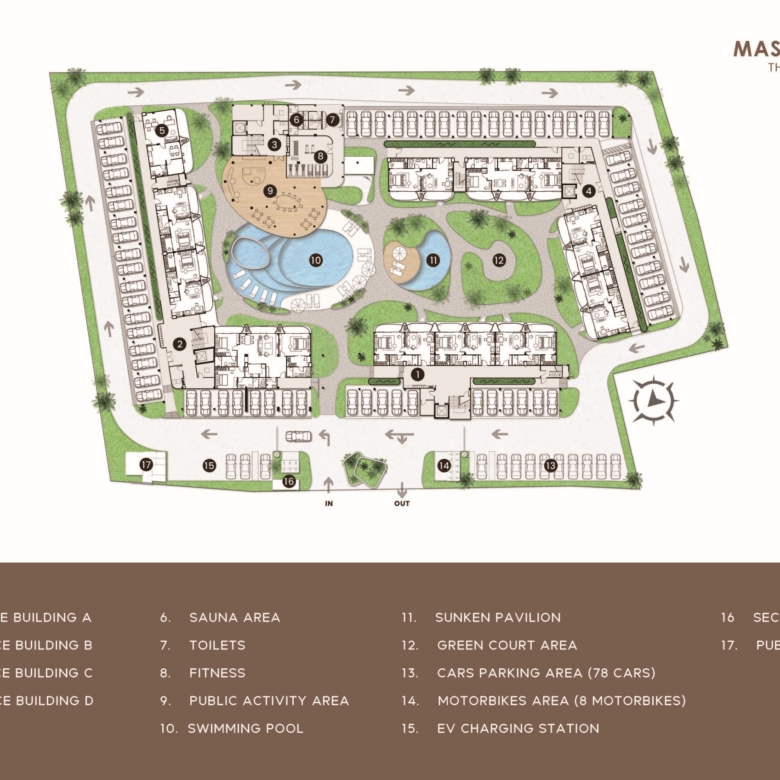 Coral Condo Samui – master plan